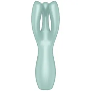 Satisfyer Threesome 3 - Akkus csiklóvibrátor (menta) - Image 4