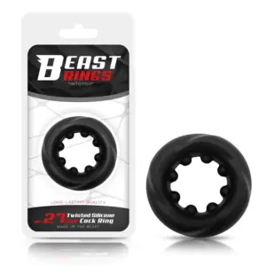 Beast Rings 27 mm - Péniszgyűrű (fekete) - Image 4