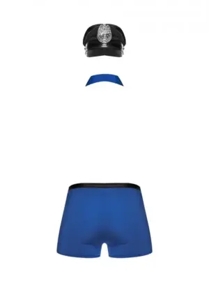 Male Power Officer - Rendőr jelmez S/M - Image 3