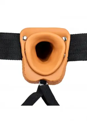 Realrock 7" - Felcsatolható dildó herékkel (18cm) - Image 4