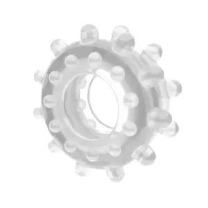 Lovetoy Power Plus - Péniszgyűrű (áttetsző) - Image 5