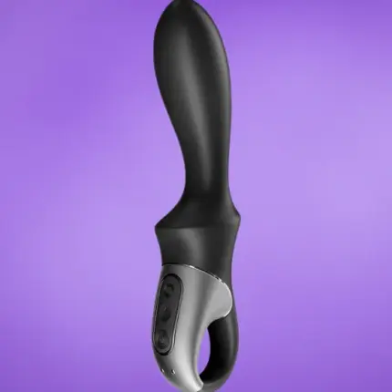 Satisfyer Heat Climax - Okos, melegítő análvibrátor (fekete)