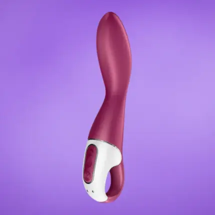 Satisfyer Heated Thrill - Okos, akkus melegítő vibrátor (piros)