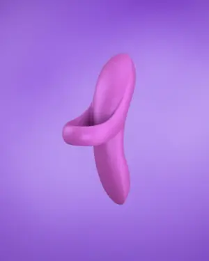 Satisfyer Bold Lover - Akkus, vízálló ujj vibrátor (pink)