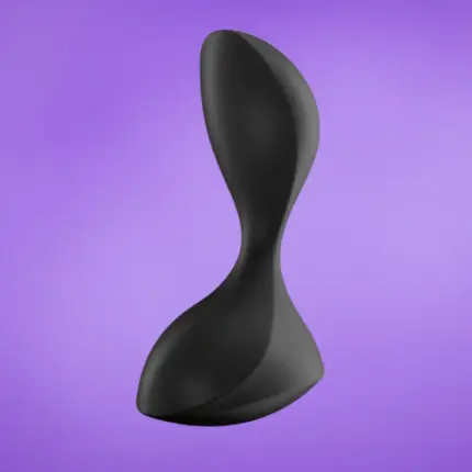 Satisfyer Sweet Seal - Akkus anál vibrátor (fekete)
