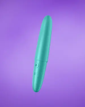Satisfyer Ultra Power Bullet 6 - Akkus, vízálló vibrátor (türkiz)