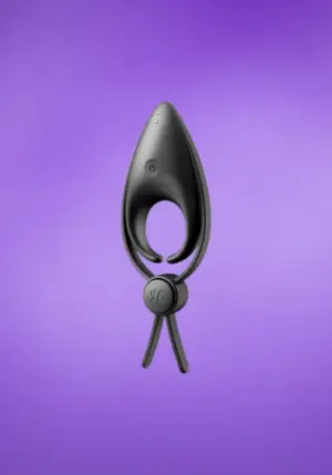 Satisfyer Sniper - Akkus, vibrációs péniszgyűrű (fekete)