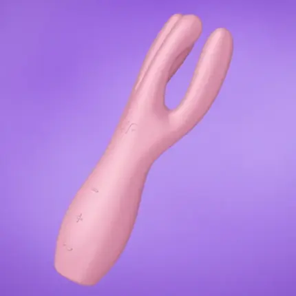 Satisfyer Threesome 3 - Akkus csiklóvibrátor (pink)