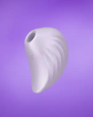 Satisfyer Pearl Diver - Akkus, léghullámos csikló vibrátor (viola)