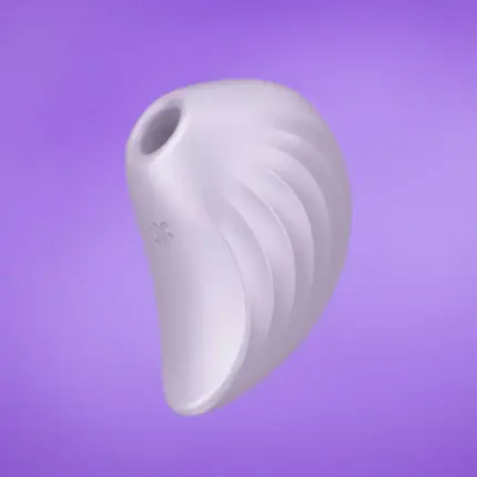 Satisfyer Pearl Diver - Akkus, léghullámos csikló vibrátor (viola)