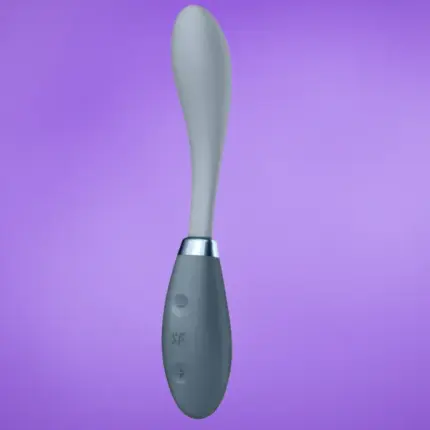 Satisfyer G-Spot Flex 3 - Akkus G-pont vibrátor (szürke)