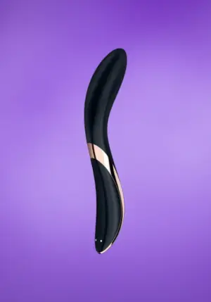 Satisfyer Rrrolling - Akkus, mozgó golyós G-pont vibrátor (fekete)