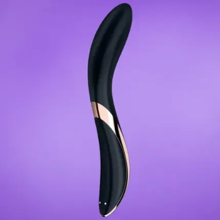 Satisfyer Rrrolling - Akkus, mozgó golyós G-pont vibrátor (fekete)