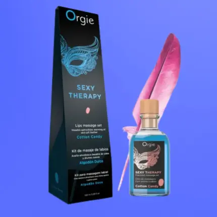 Orgie - Ehető masszázsolaj - vattacukor ízű (100ml)