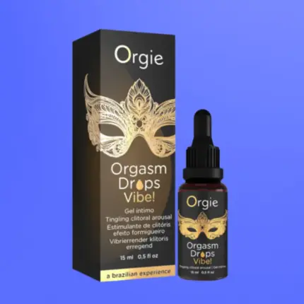 Orgie Orgasm Drops Vibe - Bizsergető intim gél nőknek (15ml)