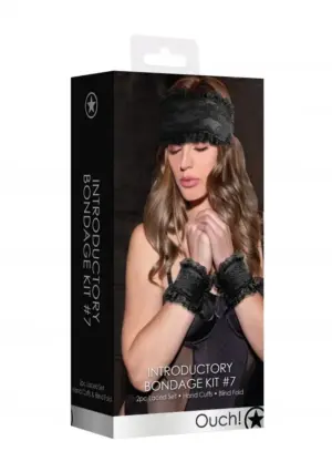 Ouch Introductory Bondage Kit #7 - Bondage szett (fekete) - Image 3
