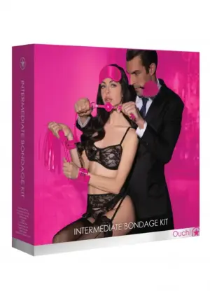 Ouch Intermediate Bondage Kit - Bondage szett (pink) - Image 2