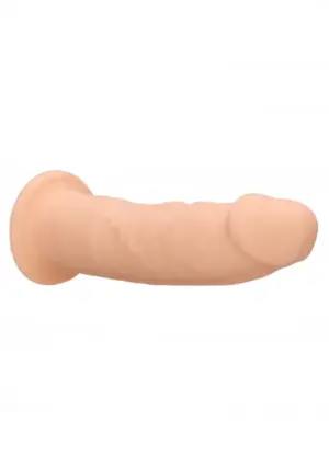 Realrock Silicone 6'' - Letapasztható dildó (natúr) - 15,3cm - Image 2