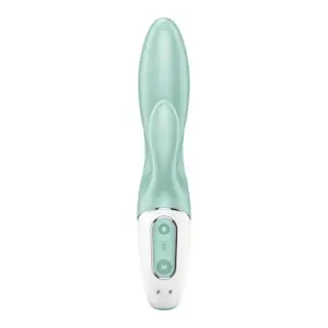 Satisfyer Air Pump Bunny 5 - Okos, akkus pumpálható vibrátor (menta) - Image 2