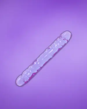 Doch Johnson 12" - Kétvégű zselés dildó