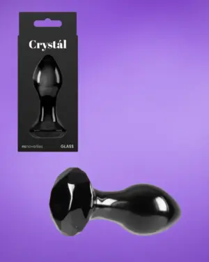 Crystal Gem - Üveg análdugó gyémánt motívummal