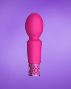 Royal Gems Brilliant - Akkus mini masszírozó (pink)