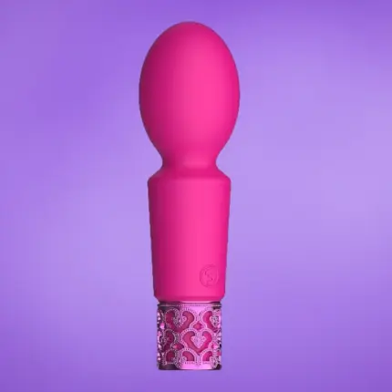 Royal Gems Brilliant - Akkus mini masszírozó (pink)
