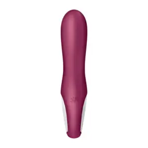 Satisfyer Hot Bunny - Okos, csiklókaros melegítő vibrátor (piros) - Image 6