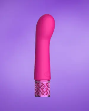 Royal Gems Bijou - Akkus g-pont mini vibrátor (pink)