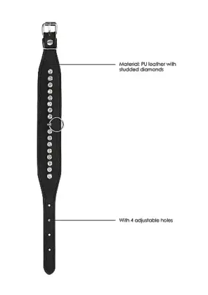 Ouch Diamond - Strasszal kirakott bokabilincs - Image 3