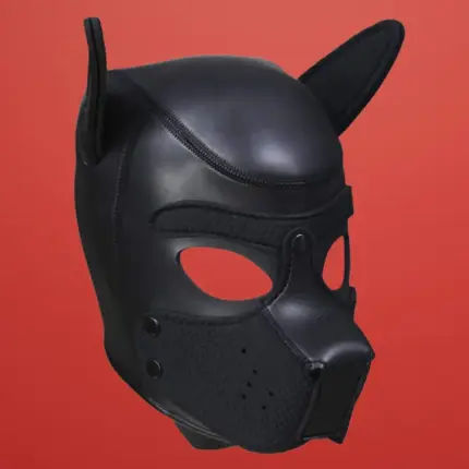 Ouch - Neoprén kutyamaszk (fekete)