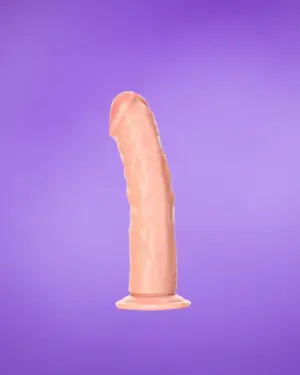 Realrock 7" - Letapasztható dildó (natúr) - 18cm