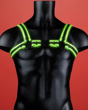 Ouch Buckle Harness - Sötétben világító hám csattal