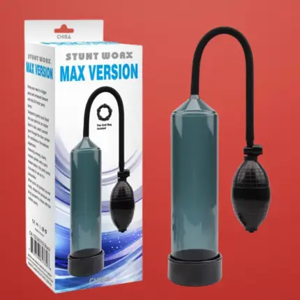 Chisa Max Pump - Péniszpumpa (fekete)