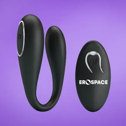 Erospace Astro - Távirányítós  párvibrátor (fekete)