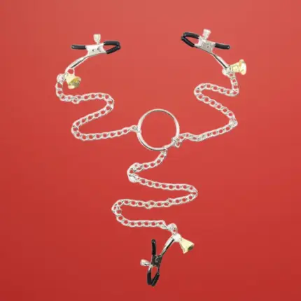 Fetish Addict - Mellbimbó és csikló csiptető lánccal