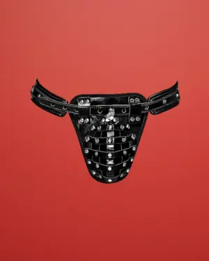 Male Power Faux Leather Taurus - Férfi alsó