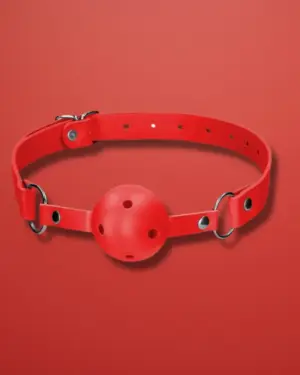 Ouch Gag Ball - Piros szájpecek