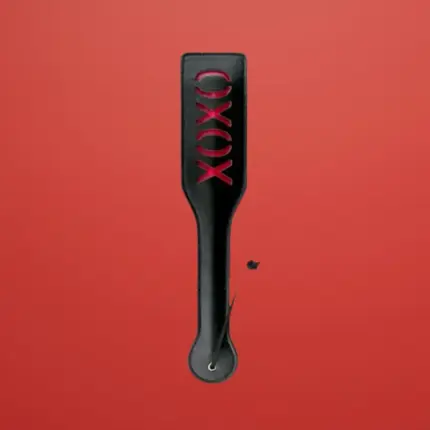 EasyToys "Xoxo" - Műbőr paskoló (fekete)