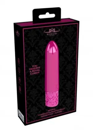 Royal Gems Imperial - Akkus mini vibrátor (pink) - Image 3