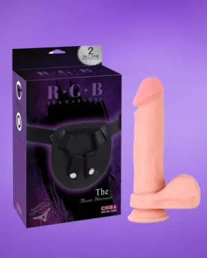 Chisa RGB Kyle Korver - Felcsatolható dildó (22cm)