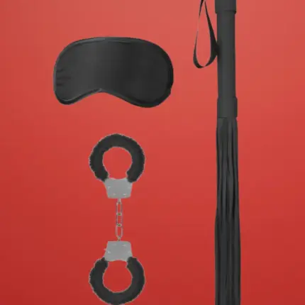Ouch Introductory Bondage Kit #1 - Bondage szett (fekete)