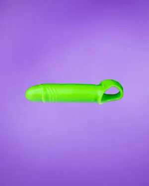 Ouch Glow in the Dark - Sötétben világító péniszköpeny