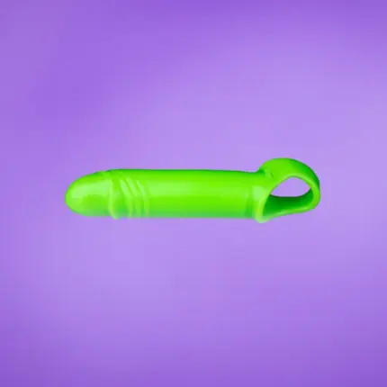 Ouch Glow in the Dark - Sötétben világító péniszköpeny