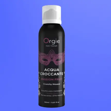 Orgie Acqua Croccante - Pezsgős masszázshab (150ml) - passion fruit