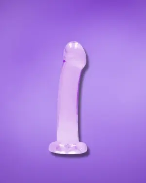 Realrock 6,7" - Zselés dildó (lila) - 17cm