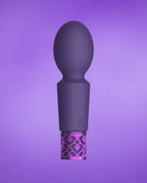 Royal Gems Brilliant - Akkus mini masszírozó (lila)