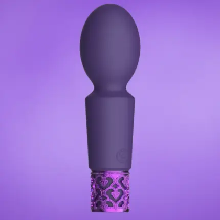 Royal Gems Brilliant - Akkus mini masszírozó (lila)