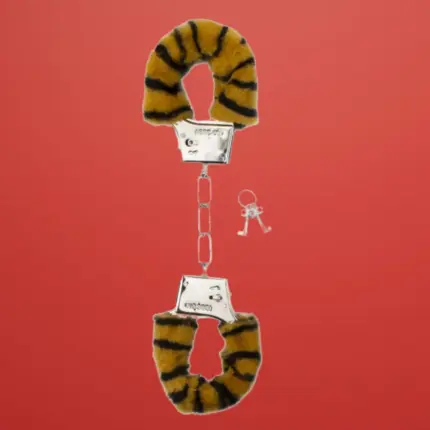 Shots Toys - Plüss bilincs (tigris)