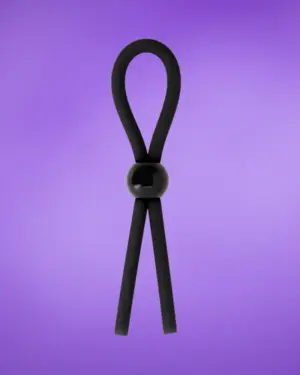 Shots Toys Ring Booster - Péniszlasszó (fekete)